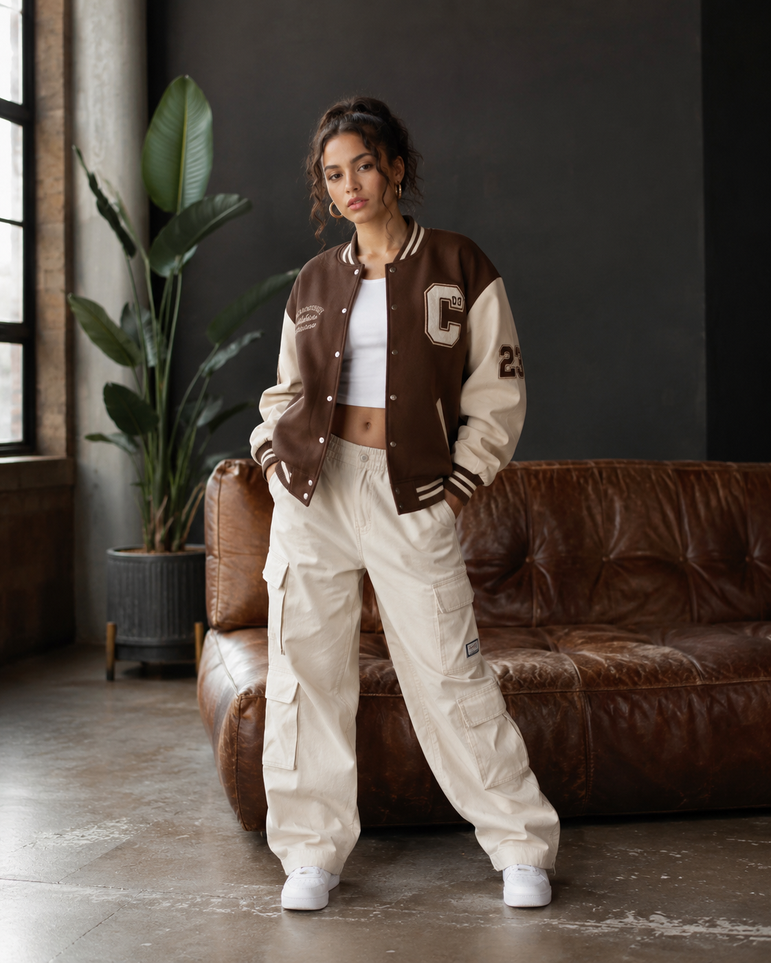 Oversized Varsity Jacket